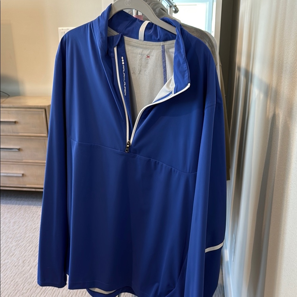 RLX Ralph Lauren Blue and Gray Jacket